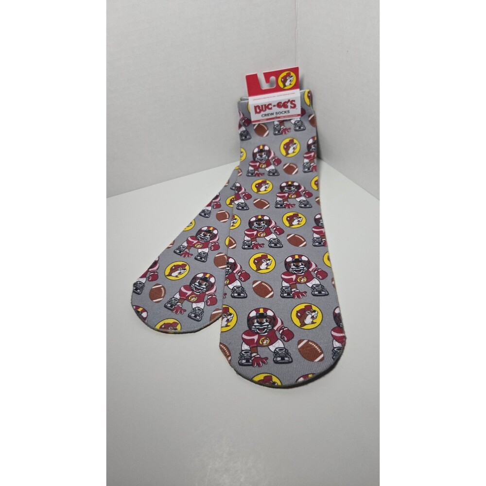 Buc-ee's Football Socks - adult
